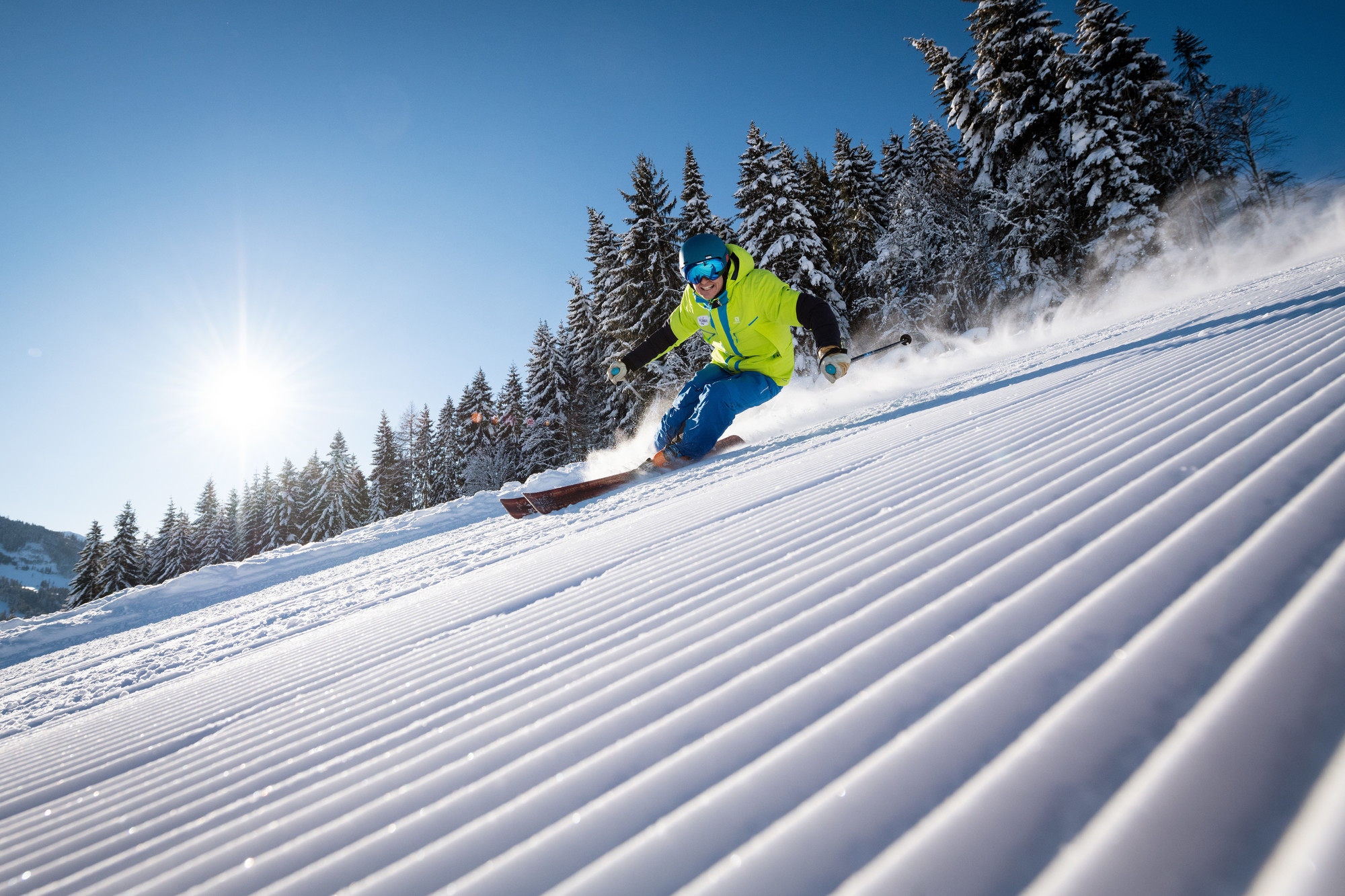 Skifahren in Wagrain Kleinarl © SalzburgerLand Tourismus