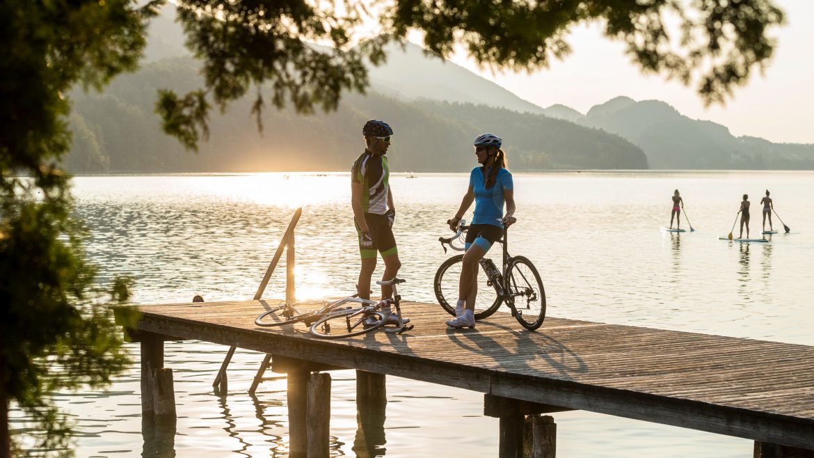 Rennradtour zum See